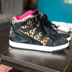 Adidas world famous high top sneakers